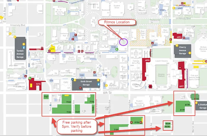 Ritmos Latinos UofA Dancing location Picture 7
