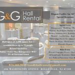 G & G Hall Rental
