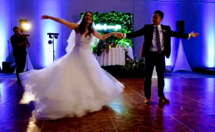 Santa Monica Wedding Dance Picture 2