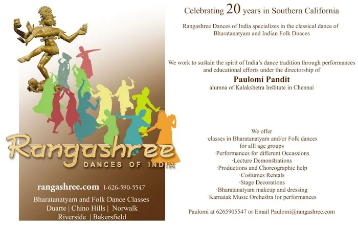 Rangashree Dances of India Picture 2