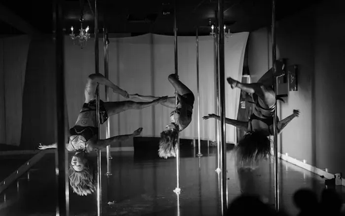 Black Velvet Pole Fitness Picture 3