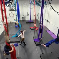 Aerial Cirque Over Denver - Central Park ico