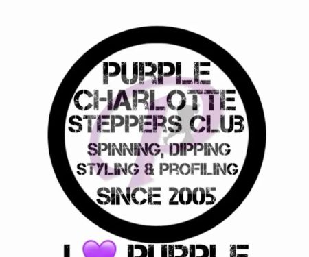 Purple Charlotte Steppers Club