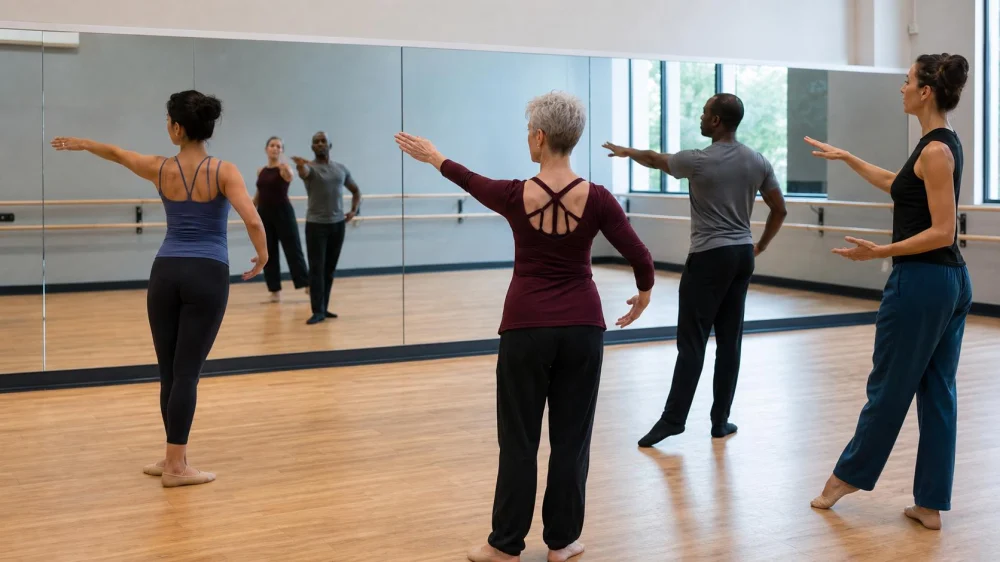 Dance Studio Mirrors: Use Them Without Losing Awareness
