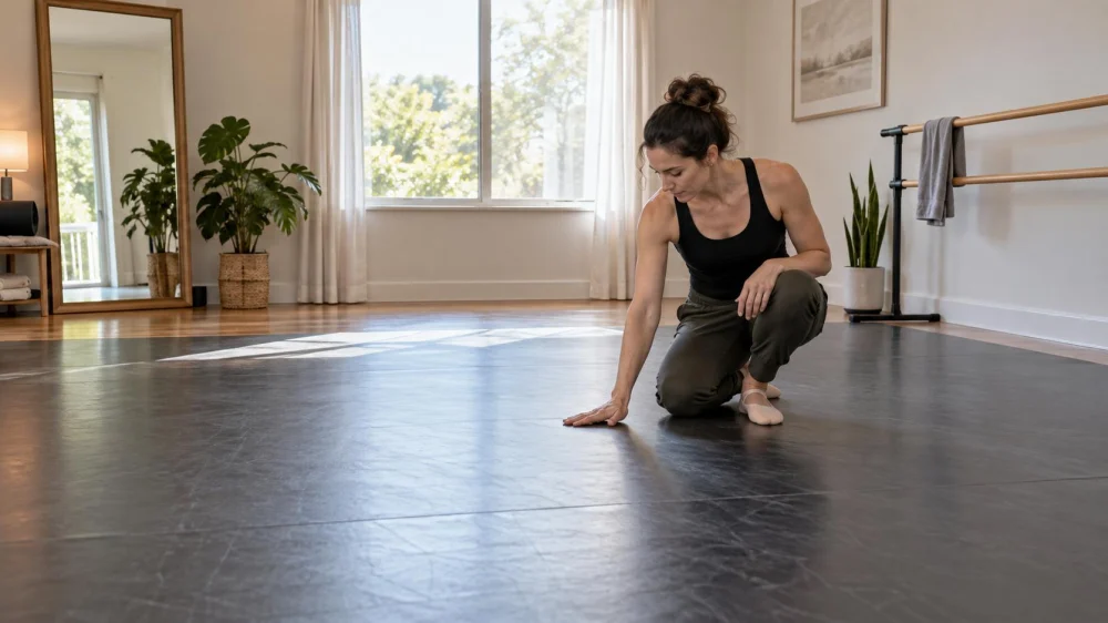 Dance Practice Floor at Home: Space, Grip, and Clearance