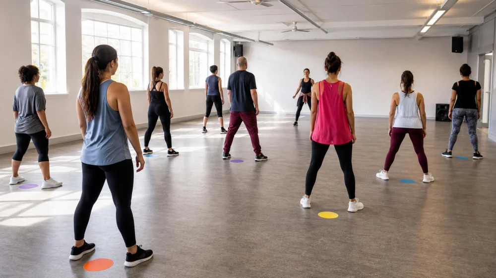 Dance Class Class Position: Choose Space for Safe Learning