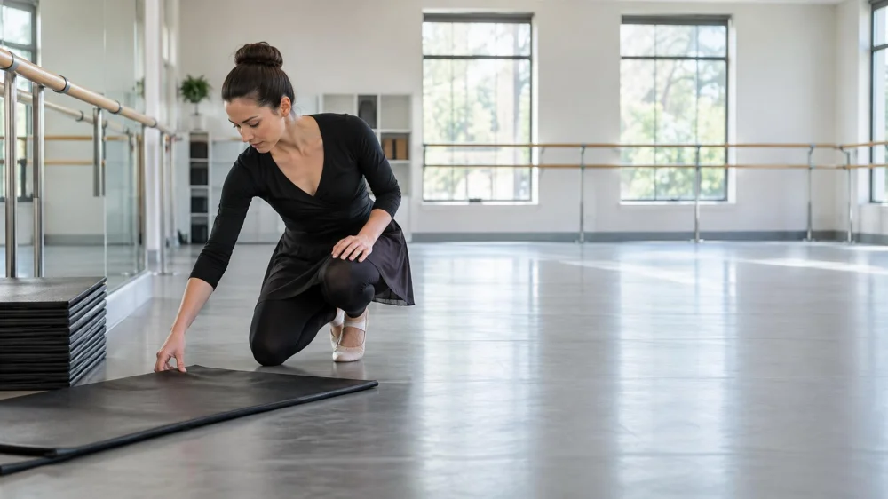 Dance Class Spacing: Travel, Turns, and Collision Avoidance