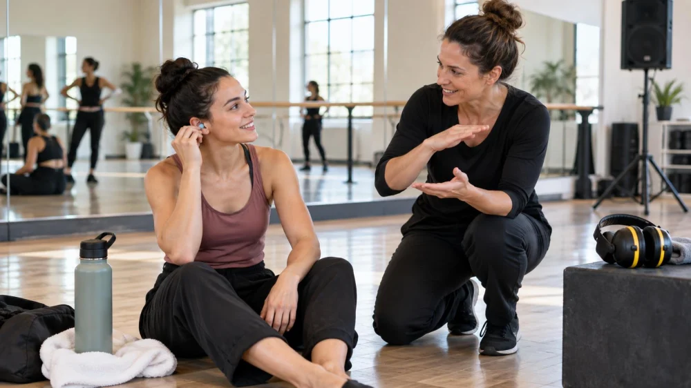 Dance Studio Audio Level: Hearing, Cues, and Breaks
