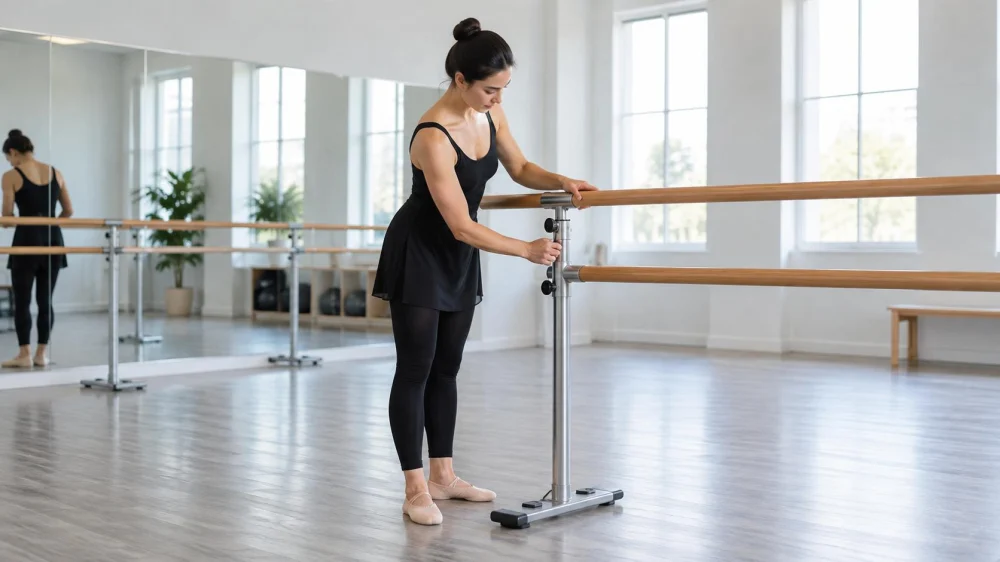 Dance Barre Setup: Height, Spacing, Grip, and Stability